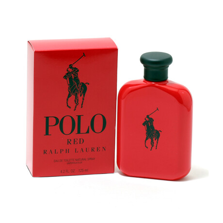 Men's Fragrance // Polo Red Men by Ralph Lauren EDT Spray // 4.2 oz