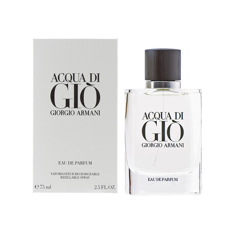Men's Fragrance // Acqua Di Gio Men by Armani EDP Spray (Refillable) // 2.5 oz