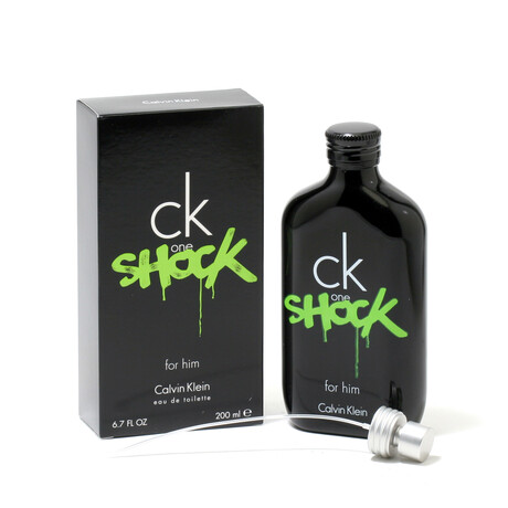 Men's Fragrance // Ck One Shock Men by Calvin Klein EDT Spray // 6.7 oz
