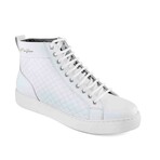 52'S Quilted Napa High Top // White (US: 7)