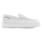 28'S Venetian Leather Low Top // White (US: 10.5)