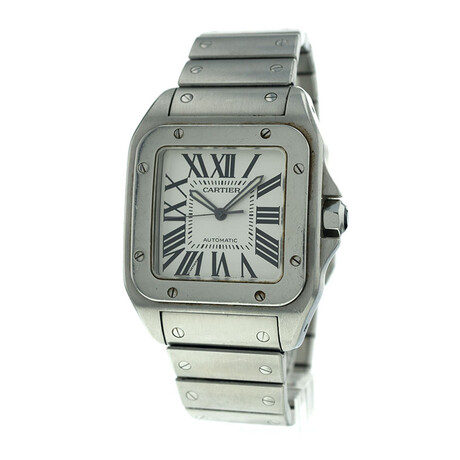 Cartier Santos 100 Large Automatic // W200737G-2656 // Pre-Owned