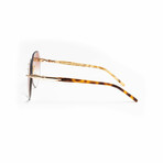 Women's Pearl Sunglasses // 18KT Gold + Tortoise Acetate