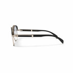 Men's High Roller Wood Sunglasses // Silver + Black Wood