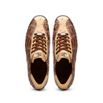 Saulo // Alligator + Ostrich Leather Sneakers // Orix (US: 11.5)