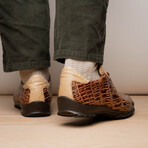 Saulo // Alligator + Ostrich Leather Sneakers // Orix (US: 11)