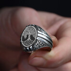 Tree of Life Ring Sterling Silver (5)
