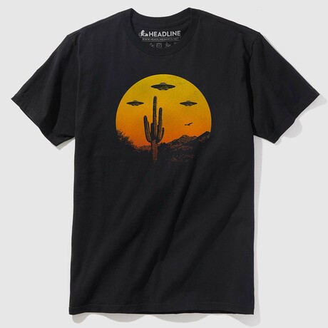 UFO Country T-Shirt // Black (XS)