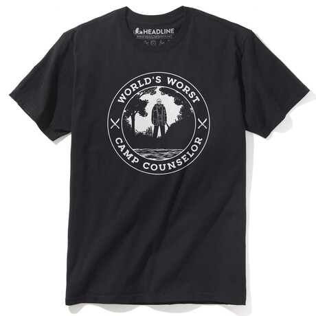 World's Worst Camp Counselor T-Shirt // Black (XS)
