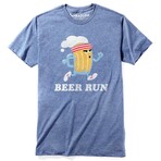 Beer Run T-Shirt // Royal Heather (L)