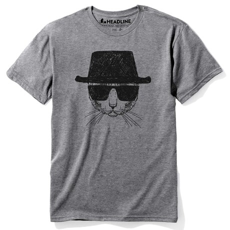 Catsenberg T-Shirt // Triblend Gray (XS)