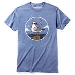 Bad Seagull T-Shirt // Triblend Royal (M)