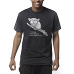 I Think the Edible Just Kicked In T-Shirt // Charcoal Heather (XL)