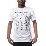 Basketball Basics T-Shirt // White (2XL)
