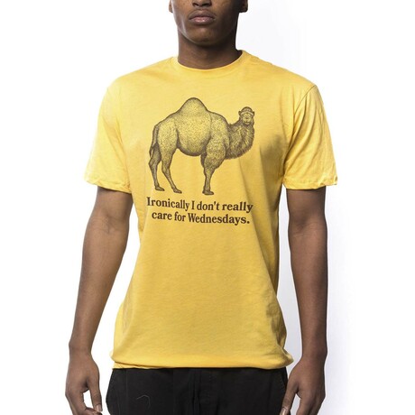 Ironic Camel T-Shirt // Triblend Gold (XS)