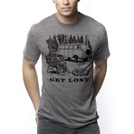 Get Lost T-Shirt // Triblend Gray (S)
