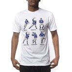 FOOTBALL FUNDAMENTALS T-Shirt // White (L)