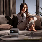 VOPLLS Smart 4K Video Projector: WiFi/Bluetooth/3D Dolby Atmos/Auto Keystone