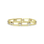 Fine Jewelry // 18K Yellow Gold Diamond Bracelet // 7" // Pre-Owned