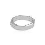 Gucci // 18K White Gold Link To Love Ring // Ring Size: 9.75 // Pre-Owned
