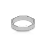 Gucci // 18K White Gold Link To Love Ring // Ring Size: 9.75 // Pre-Owned