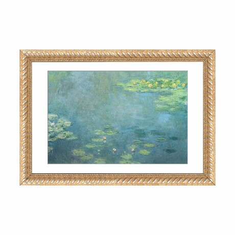 Waterlilies by Claude Monet (16"H x 24"W x 1"D)