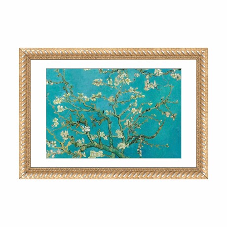 Almond Blossom, 1890 by Vincent van Gogh (16"H x 24"W x 1"D)