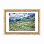 Landscape at Saint-Remy by Vincent van Gogh (16"H x 24"W x 1"D)