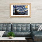 The Starry Night by Vincent van Gogh (16"H x 24"W x 1"D)