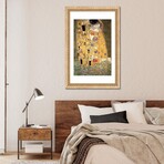 Der Kuss by Gustav Klimt (24"H x 16"W x 1"D)
