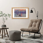 Sunrise Impression by Claude Monet (16"H x 24"W x 1"D)