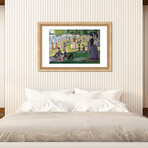 Sunday Afternoon on the Island of La Grande Jatte by Georges Seurat (16"H x 24"W x 1"D)
