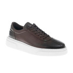 Leather Sports Sneakers // Brown (Euro: 40)