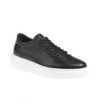 Leather Sports Sneakers // Black (Euro: 43)