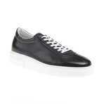 Leather Sports Sneakers // Navy Blue (Euro: 43)