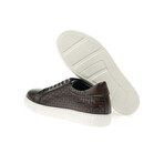 Leather Mesh Sneakers // Brown (Euro: 45)