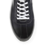 Leather Sports Sneakers // Navy Blue (Euro: 45)
