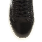 Leather Mesh Sneakers // Black (Euro: 44)