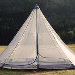 Ichi One Pole Tent // Large // Black