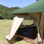 Takenoko Bell Tent //  Olive + Tan
