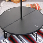Ichi One Pole Tent Table // Black