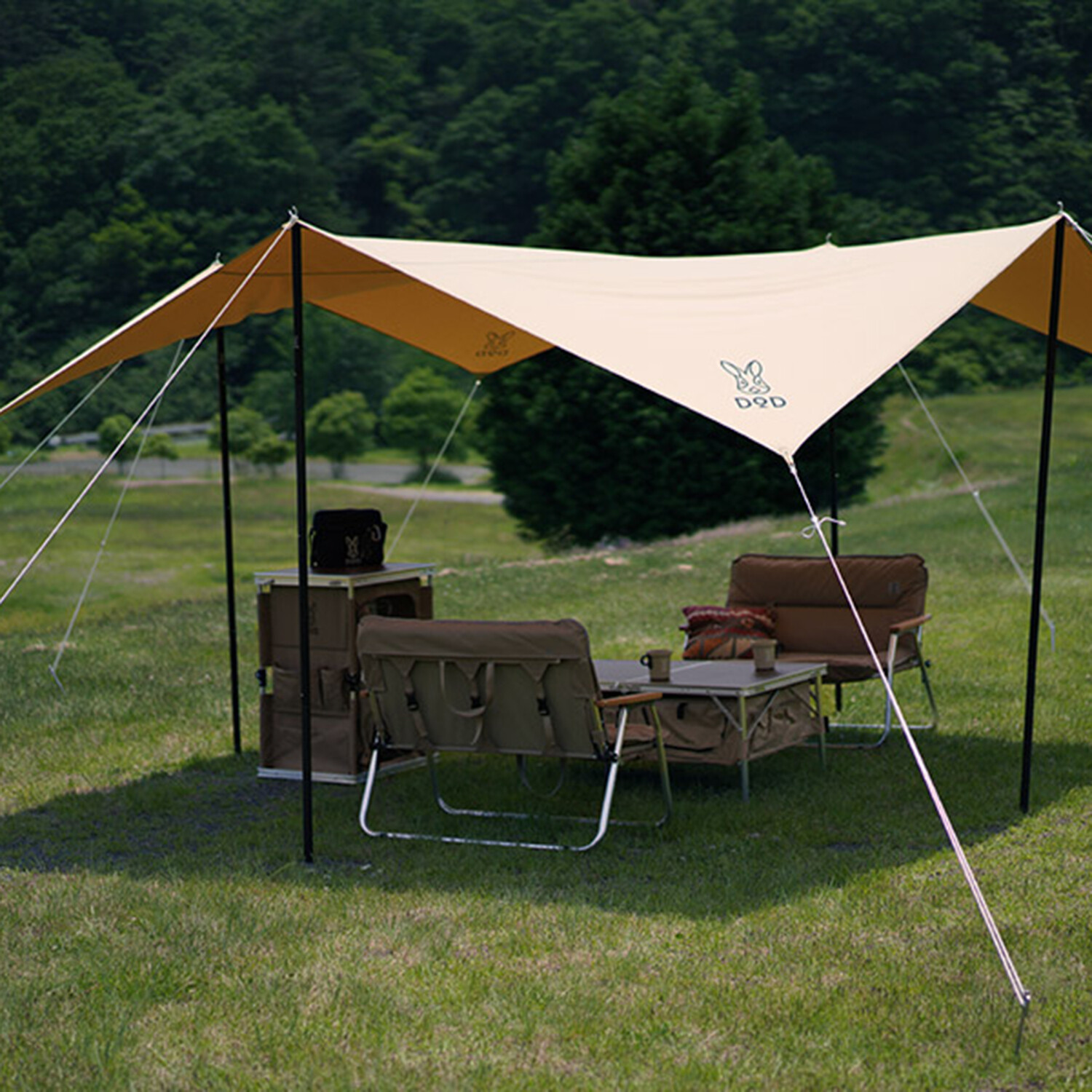 Medium Kama Tarp // Tan - DoD Camping Gear - Touch of Modern