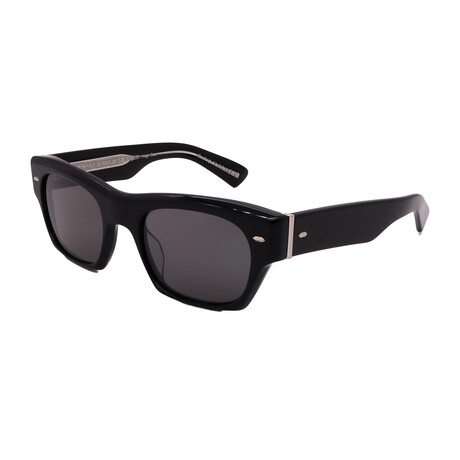 Oliver Peoples  // Mens OV5514SU 1492R5 Square Sunglasses  // Black + Gray Gradient