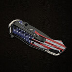 4.75" US Flag // Liner Lock