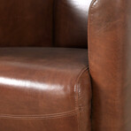 Madison Top Grain Leather Armchair