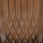 Harrison Top Grain Leather Wing Chair