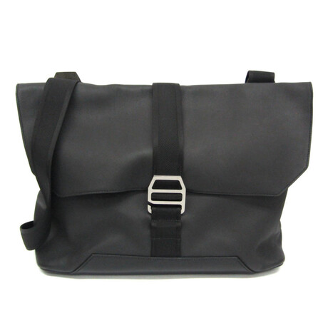 Hermes // Leather Shoulder Bag // Black // Pre-Owned