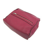 Loewe // Leather Clutch Handbag // Bordeaux // Pre-Owned