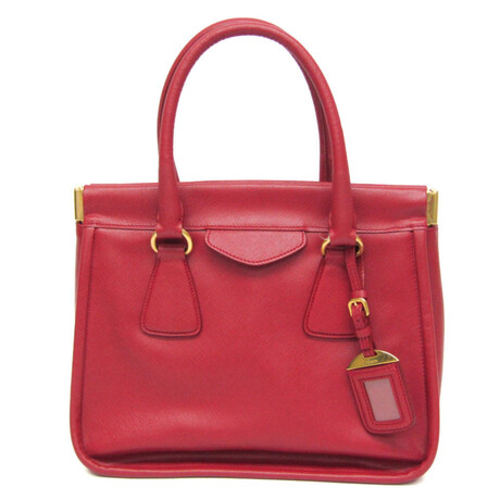 Prada // Saffiano Leather Handbag // Red // Pre-Owned