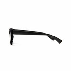 Unisex // Velvet Reading Glasses // Dubai // Black (Clear +1.00)